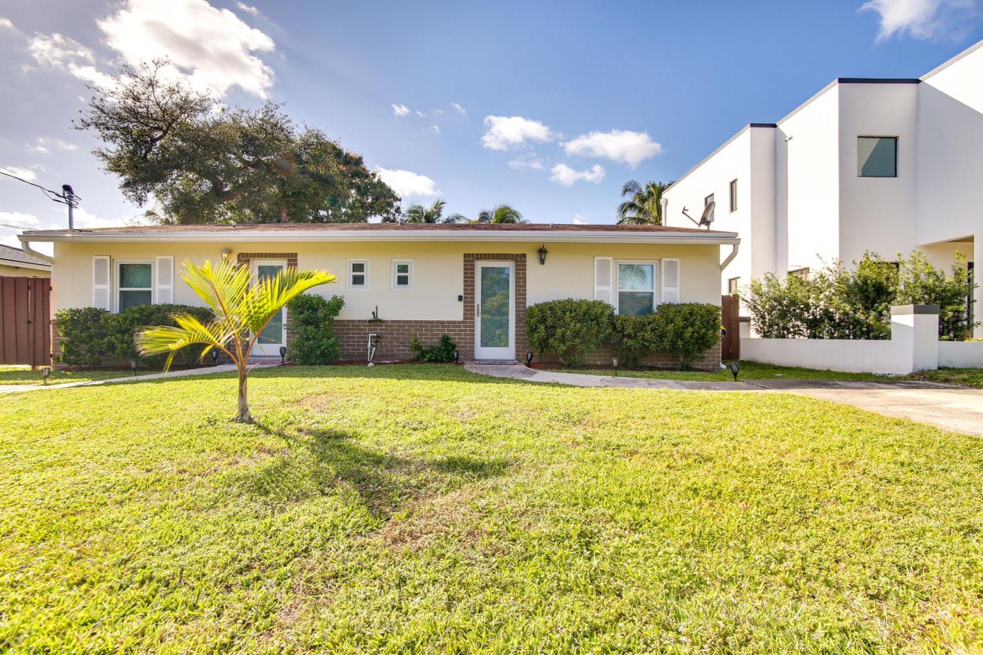 Canal Side Retreat With Dock, By Hollywood Boardwalk Fort Lauderdale Esterno foto